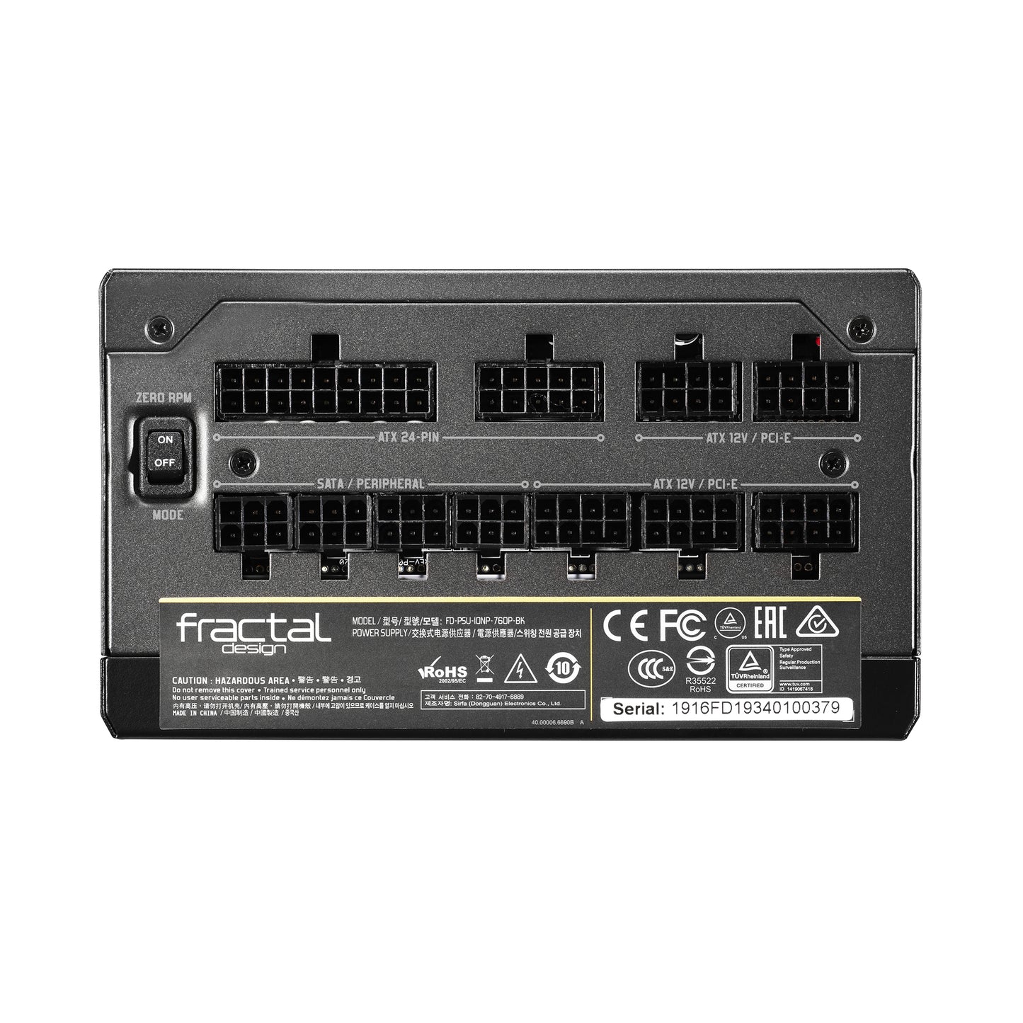 Fractal Design ION+ 760P 760W Platinum Fully Modular PSU-Power Supply-Fractal-computerspace