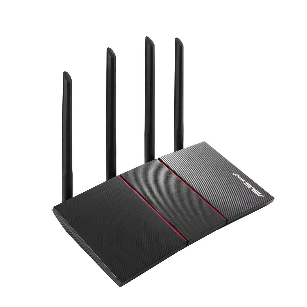 Asus AX1800 Dual Band WiFi 6 (802.11ax) Router supporting MU-MIMO and OFDMA technology, with AiProtection Classic network security powered by Trend Micro™, compatible with ASUS AiMesh WiFi system-Router-ASUS-computerspace