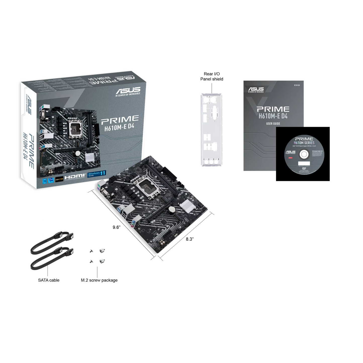 Asus PRIME-H610M-E-D4 12th gen intel Motherboard