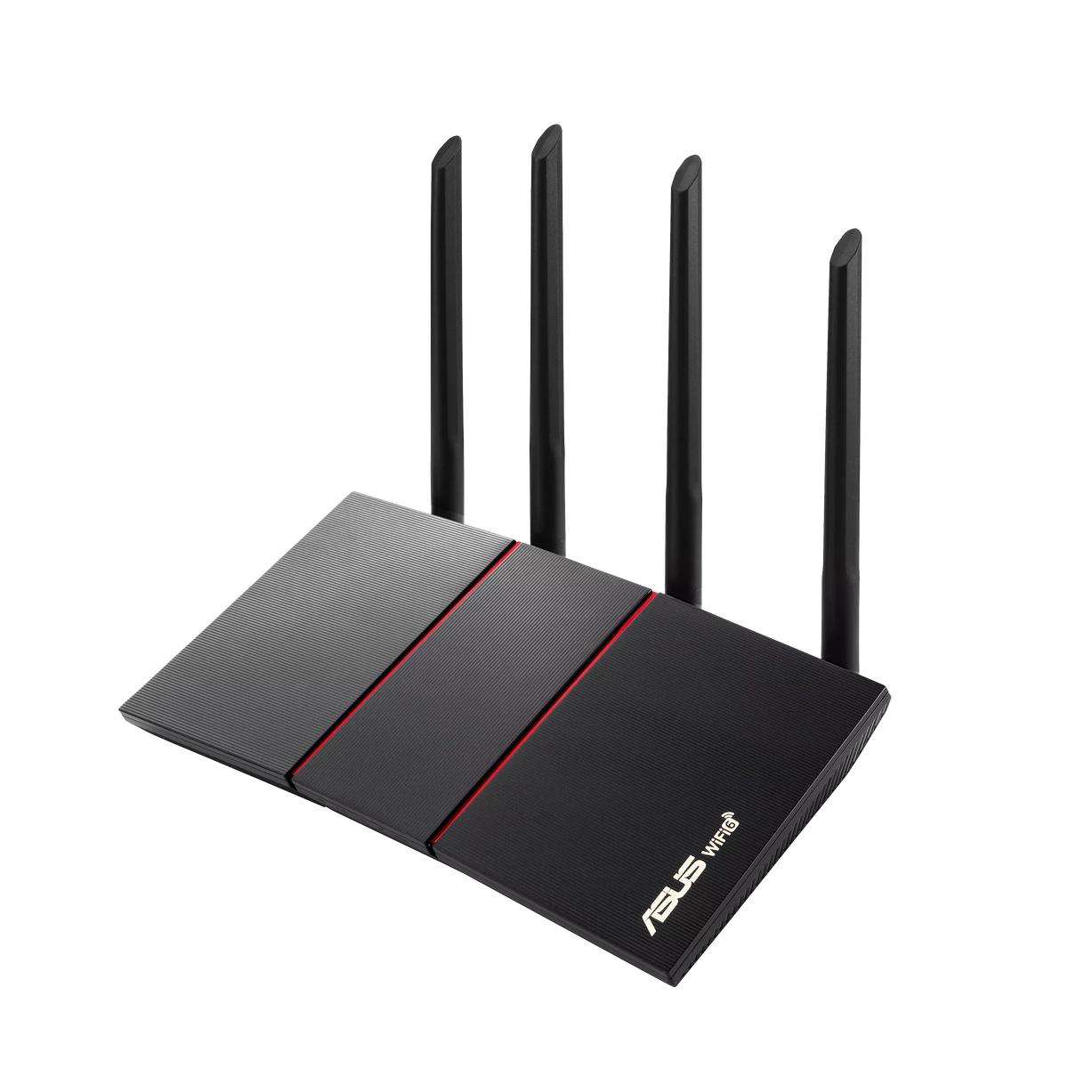 Asus AX1800 Dual Band WiFi 6 (802.11ax) Router supporting MU-MIMO and OFDMA technology, with AiProtection Classic network security powered by Trend Micro™, compatible with ASUS AiMesh WiFi system-Router-ASUS-computerspace