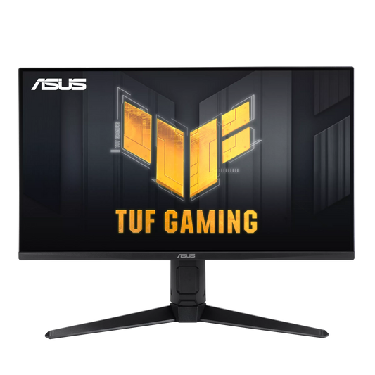 TUF Gaming VG28UQL1A HDMI 2.1 Gaming Monitor — 28-inch 4K UHD (3840 x 2160), Fast IPS, 144 Hz, 1 ms GTG, NVIDIA G-Sync compatible, AMD FreeSync™ Premium, DSC, ELMB Sync, Variable Overdrive, DisplayHDR™ 400, DCI-P3 90%-Monitor-ASUS-computerspace