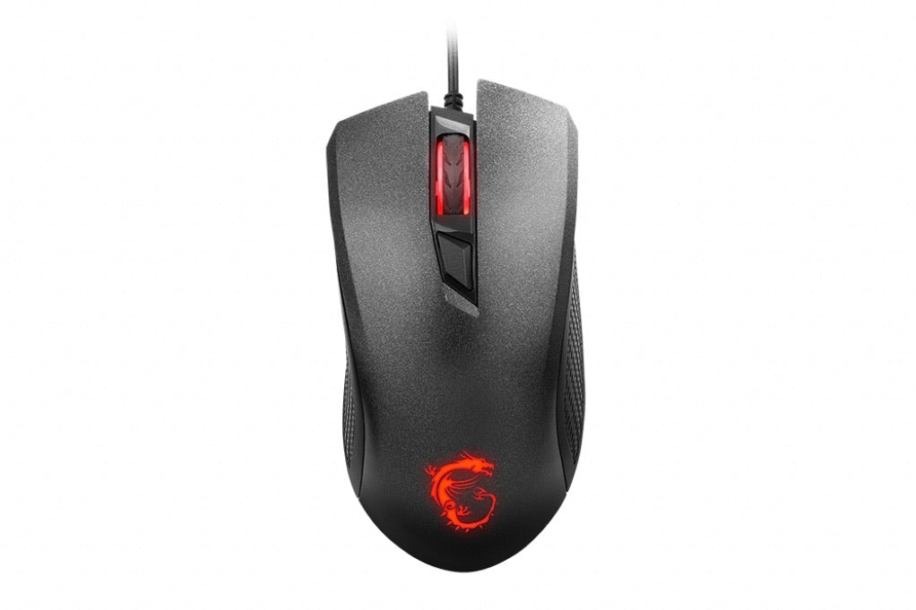 MSI clutch GM10 USB adjustable DPI ergonomic gaming optical Mouse