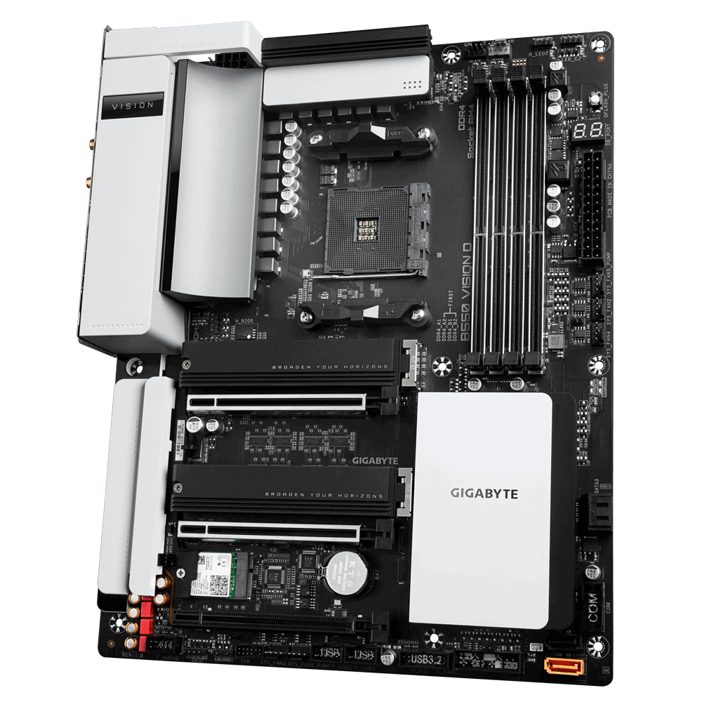 Gigabyte B550 Vision D Motherboard