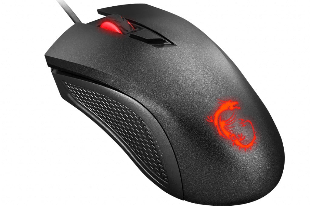 MSI clutch GM10 USB adjustable DPI ergonomic gaming optical Mouse