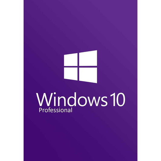 Microsoft Windows 10 Professional English INTL: 32 and 64 Bits on DVD OEM