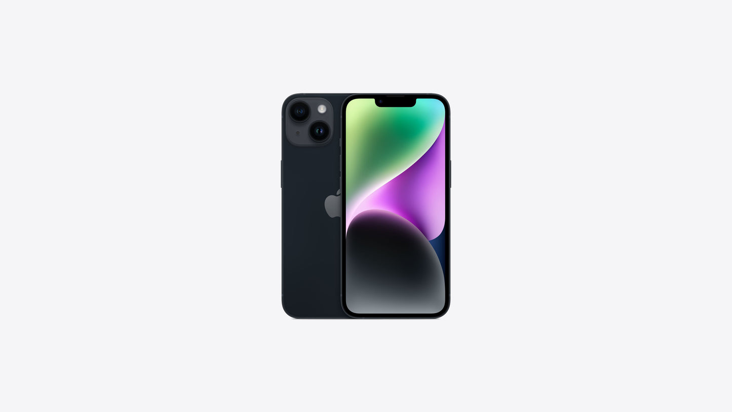 Apple iPhone 14 128GB Midnight - MPUF3HN/A-Phones-Apple-computerspace