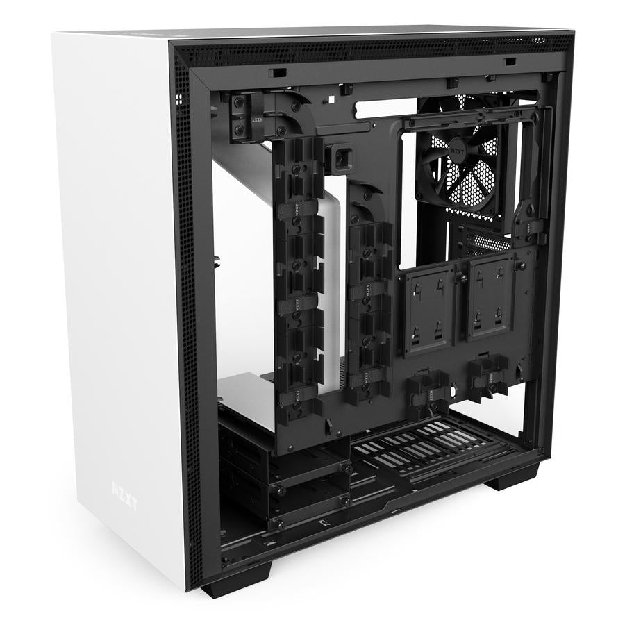 NZXT H700 (E-ATX) MID TOWER CABINET (White)