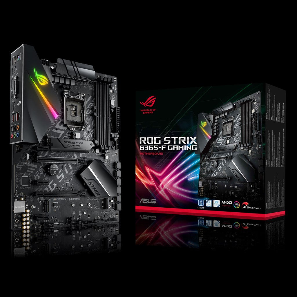 ASUS ROG STRIX B365-F GAMING Intel LGA-1151 B365 ATX gaming motherboard