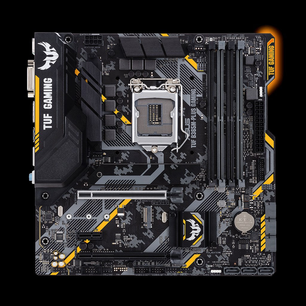 ASUS TUF B365M-PLUS GAMING Intel LGA 1151 mATX gaming motherboard