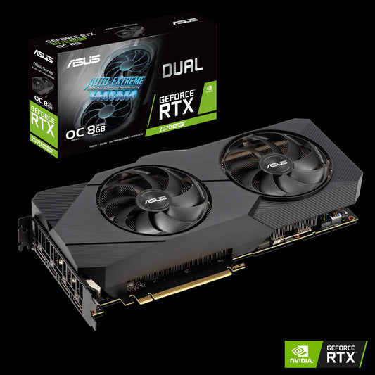 ASUS Dual GeForce® RTX 2070 SUPER™ EVO OC edition 8GB GDDR6