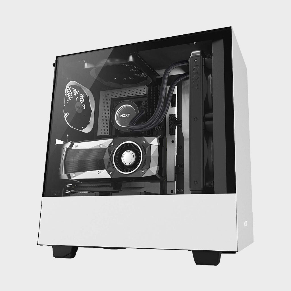 NZXT H500i ATX Computer Case (White)