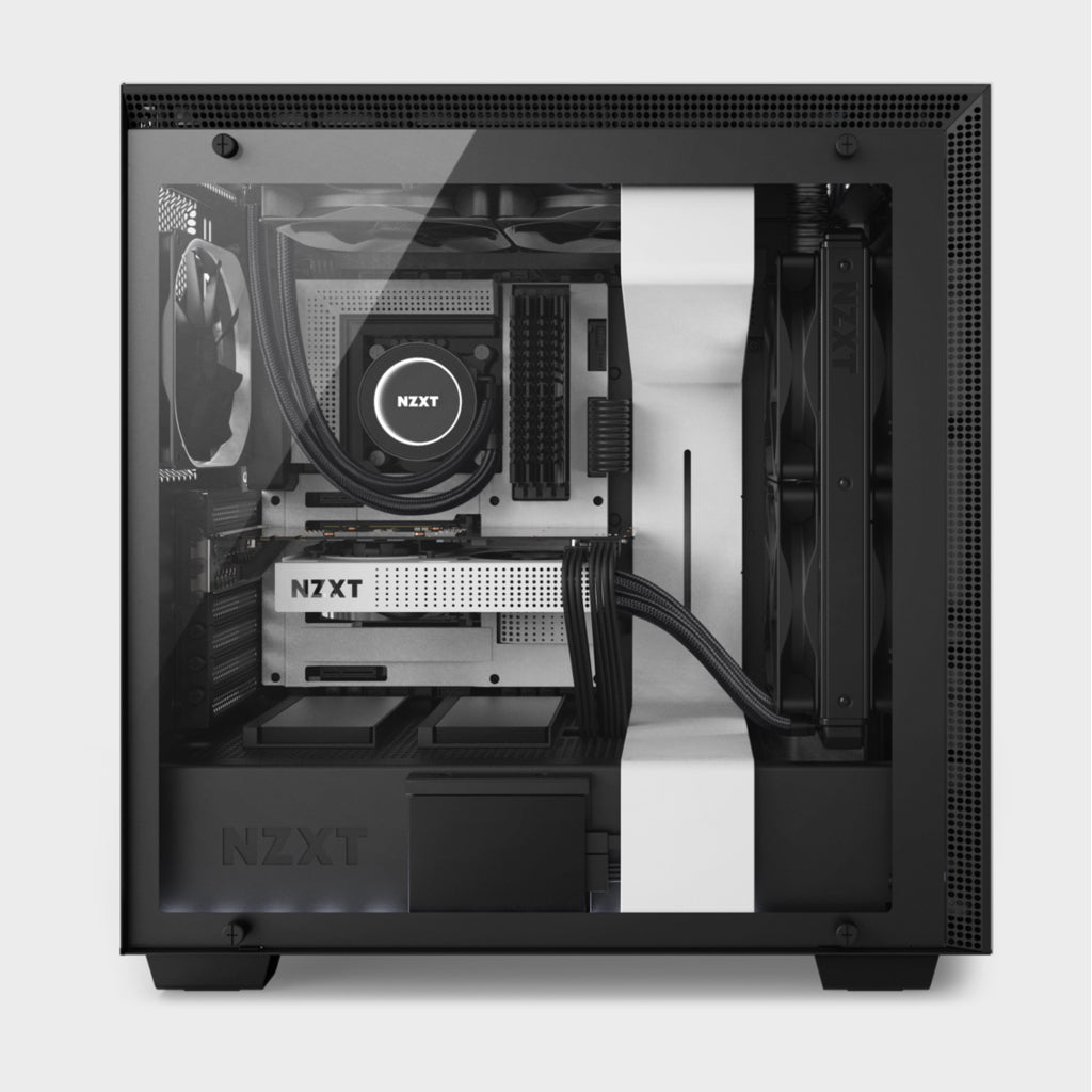 NZXT H700I (E-ATX) MID TOWER CABINET (White)