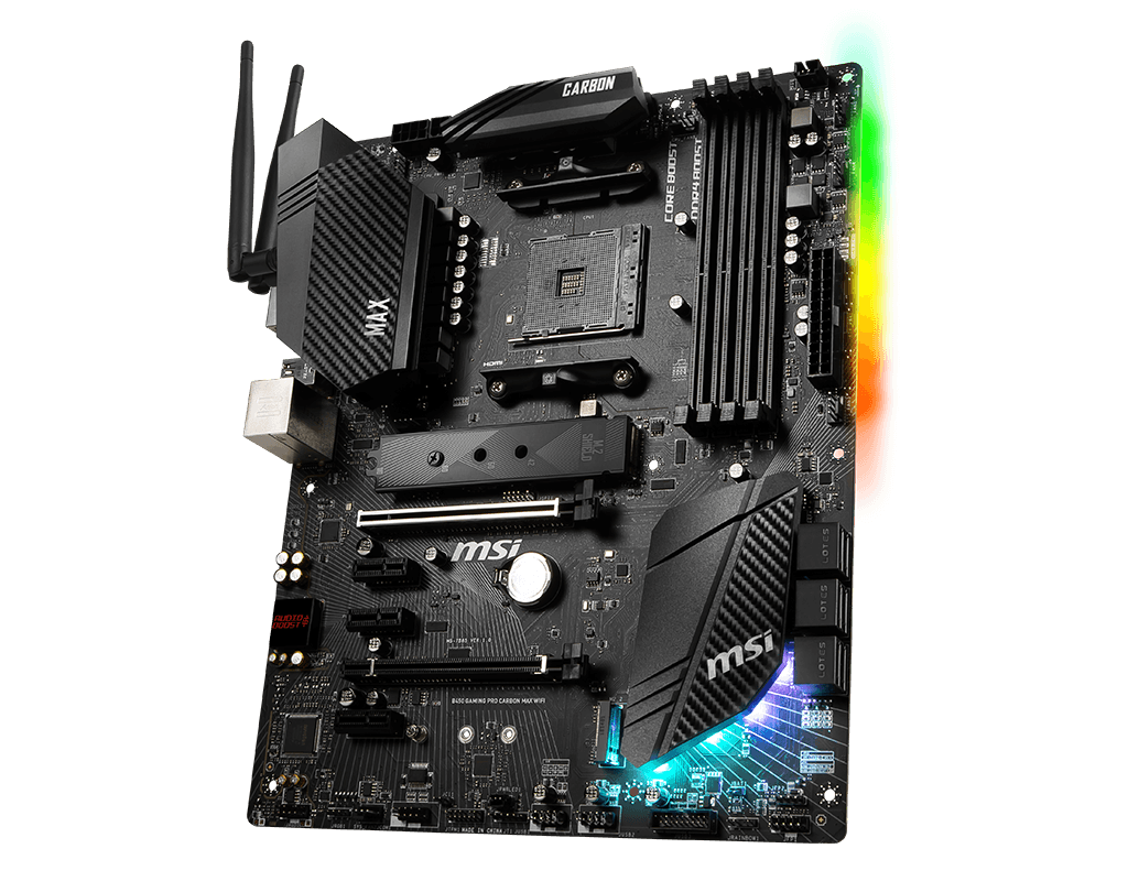 MSI B450 Gaming PRO Carbon MAX wifi Motherboard