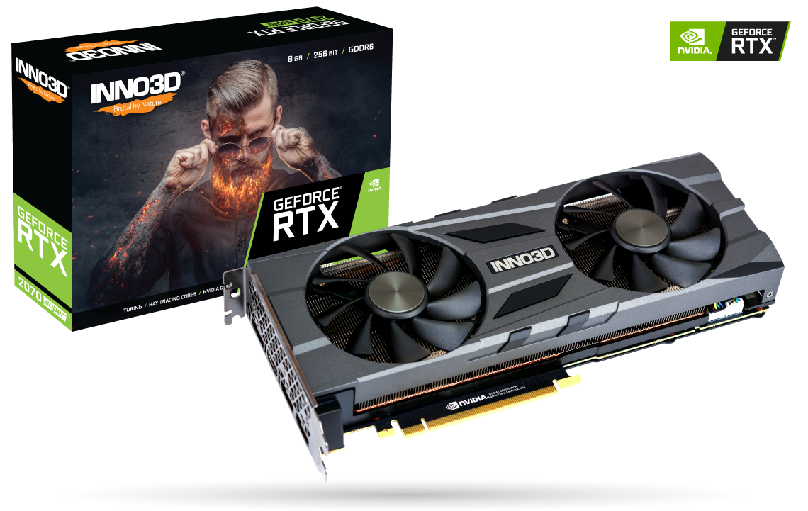 INNO3D Geforce RTX 2070 SUPER TWIN X2 OC 8GB DDR6 Graphics Card