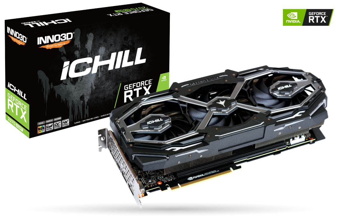 Inno3d geforce rtx 2070 super ichill x3 ultra Graphics Card