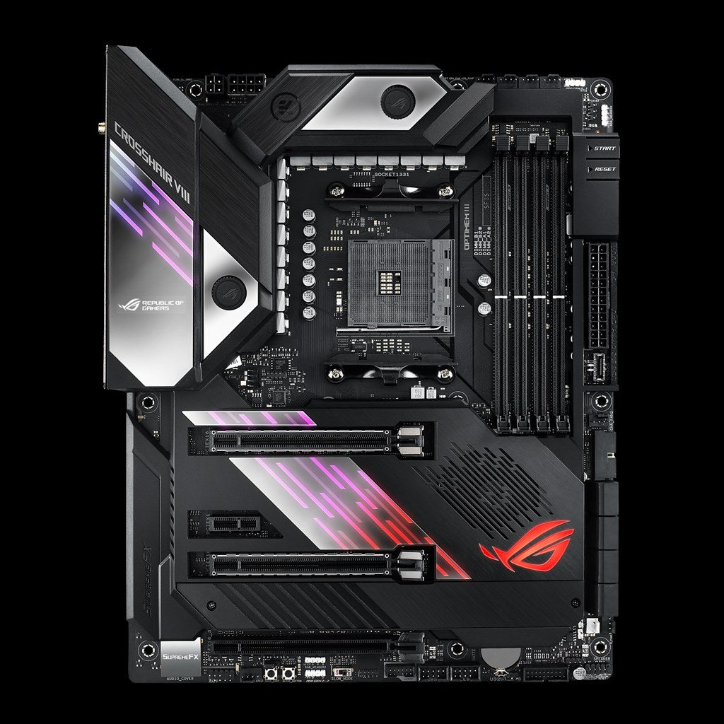 ASUS ROG Crosshair VIII Formula AMD X570 ATX gaming motherboard