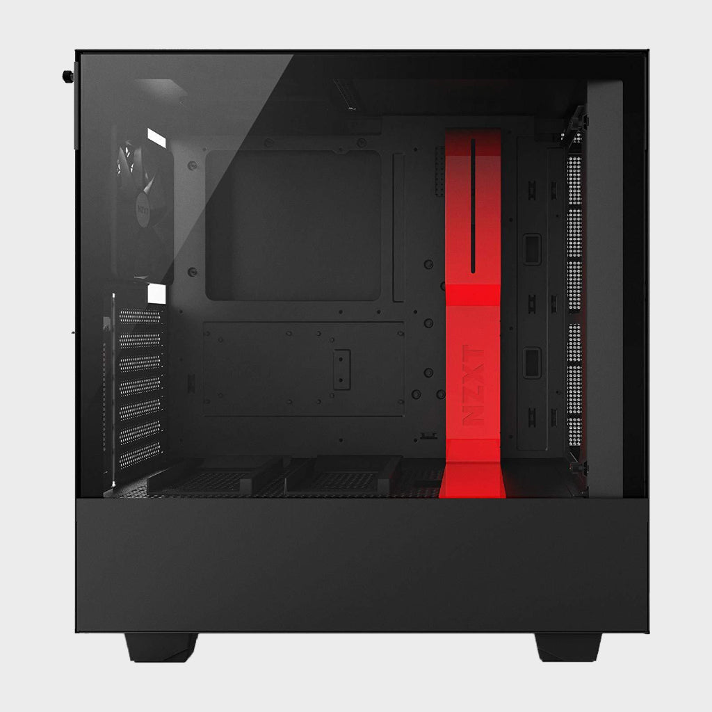 NZXT H500i ATX Computer Case (Black and Red)
