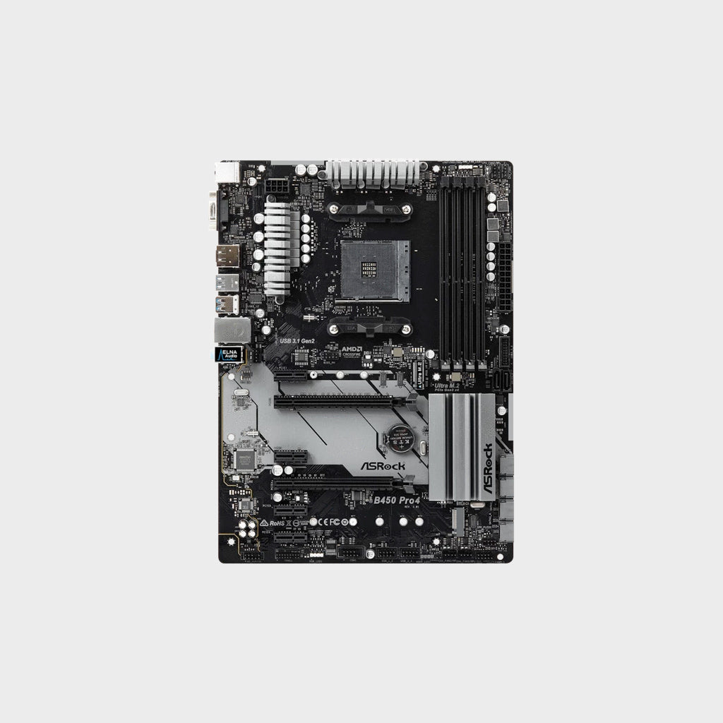 ASRock B450 Pro4 Motherboard
