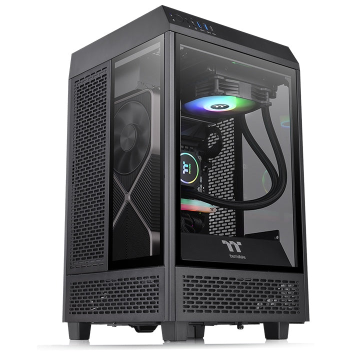 Thermaltake The Tower 100 Mini Chassis-Cabinets-Thermaltake-computerspace