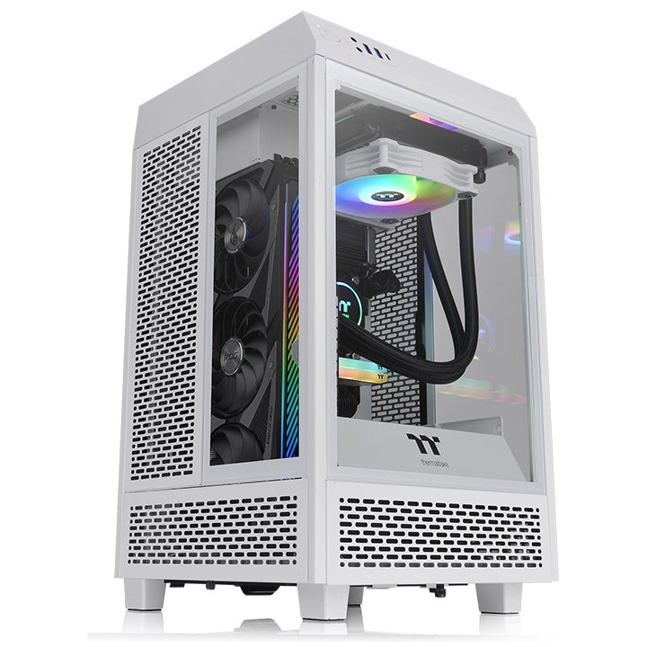 Thermaltake The Tower 100 Mini Chassis Snow-Cabinets-Thermaltake-computerspace