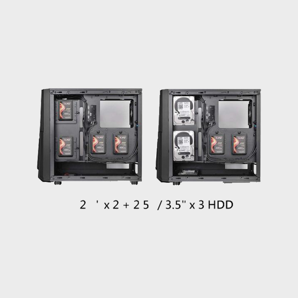 Thermaltake Commander C35 TG ARGB (Black)