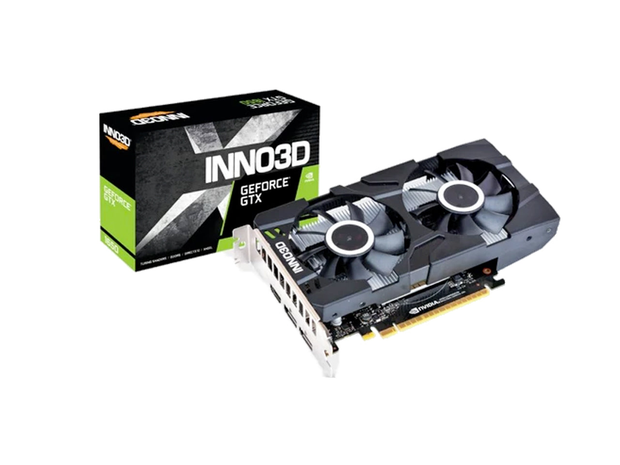 INNO3D GeForce GTX 1650 Twin X2 OC Graphics Card.
