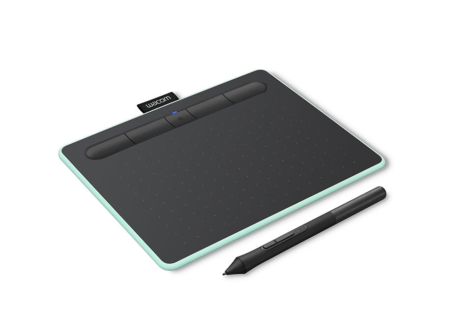 Wacom Intuos Bluetooth CTL-4100WL/K0-CX Digital Graphics Pen Tablet for Drawing (Black) Battery Free Pen with 4096 Pressure | Compatible with Windows, Mac & Android-Tablet Pen-Wacom-computerspace