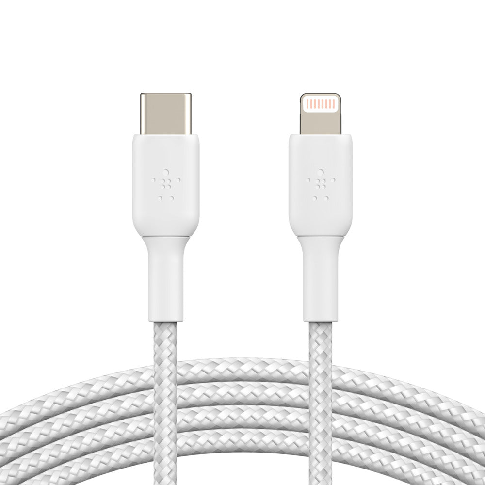 Belkin BOOST CHARGE Braided USB-C to Lightning Cable-Cables-computerspace