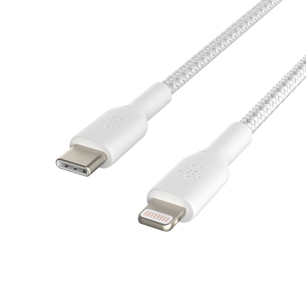 Belkin BOOST CHARGE Braided USB-C to Lightning Cable-Cables-computerspace