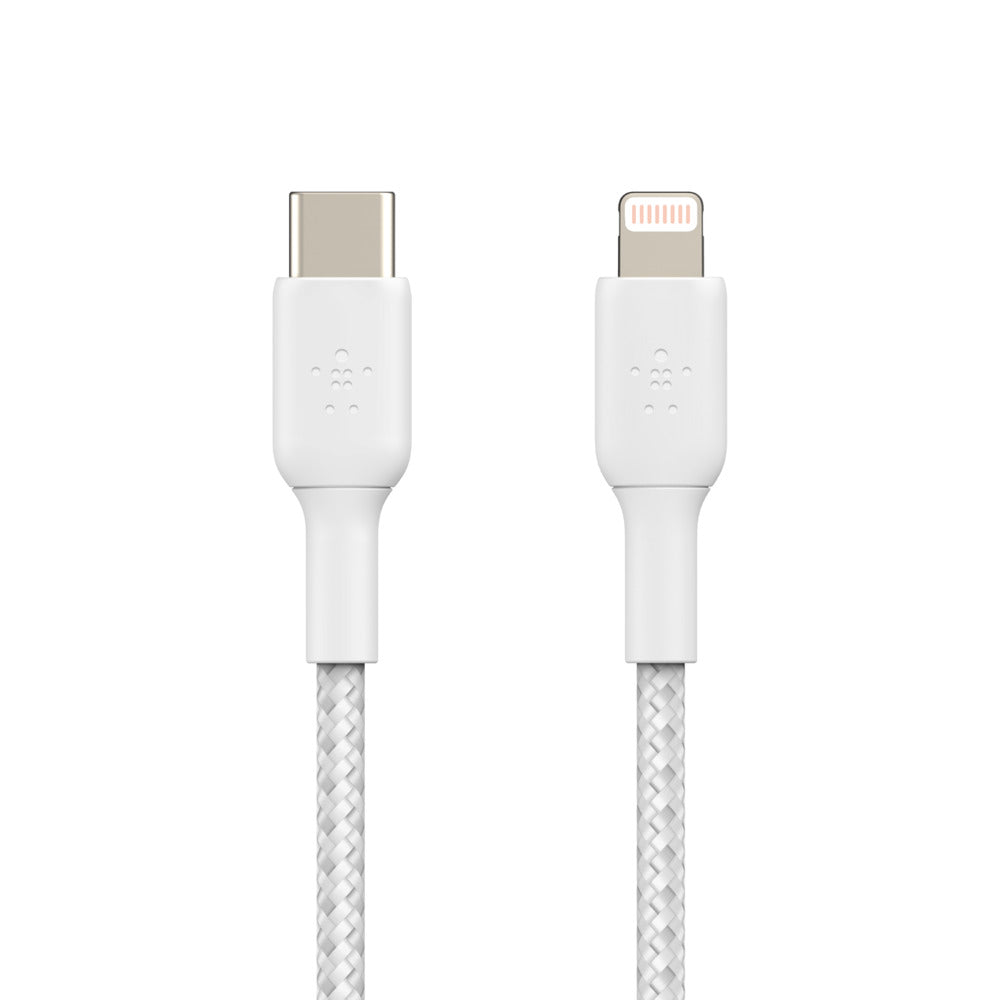 Belkin BOOST CHARGE Braided USB-C to Lightning Cable-Cables-computerspace