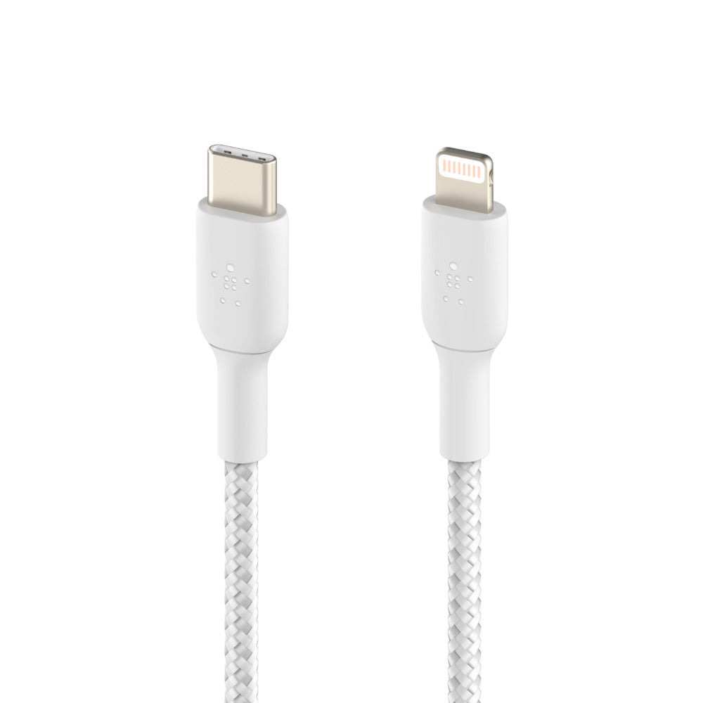 Belkin BOOST CHARGE Braided USB-C to Lightning Cable-Cables-computerspace