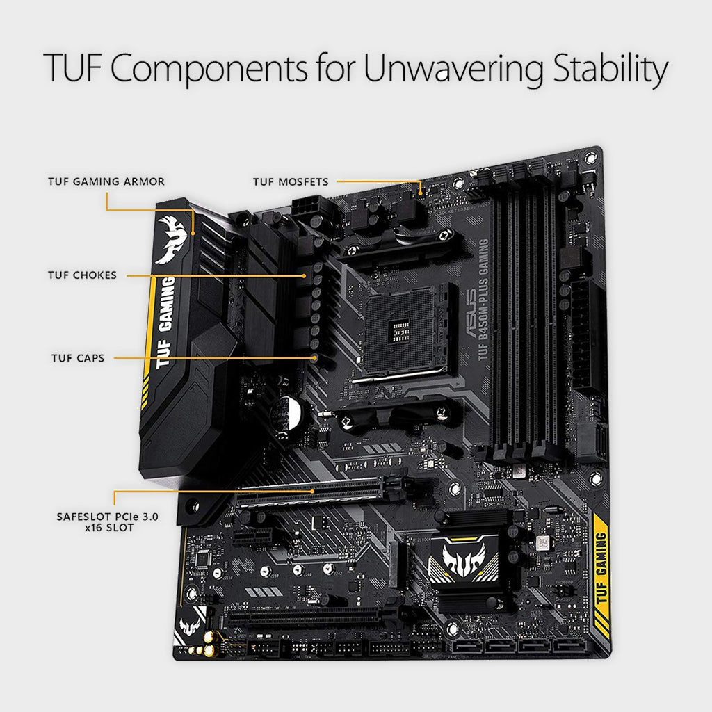 ASUS TUF B450M-PRO GAMING Motherboard