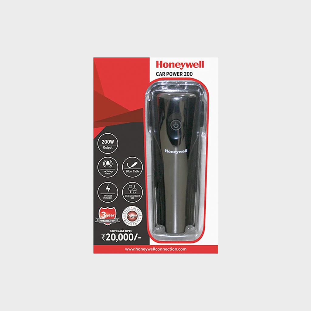 Honeywell 200W Power Car Charger (Black)