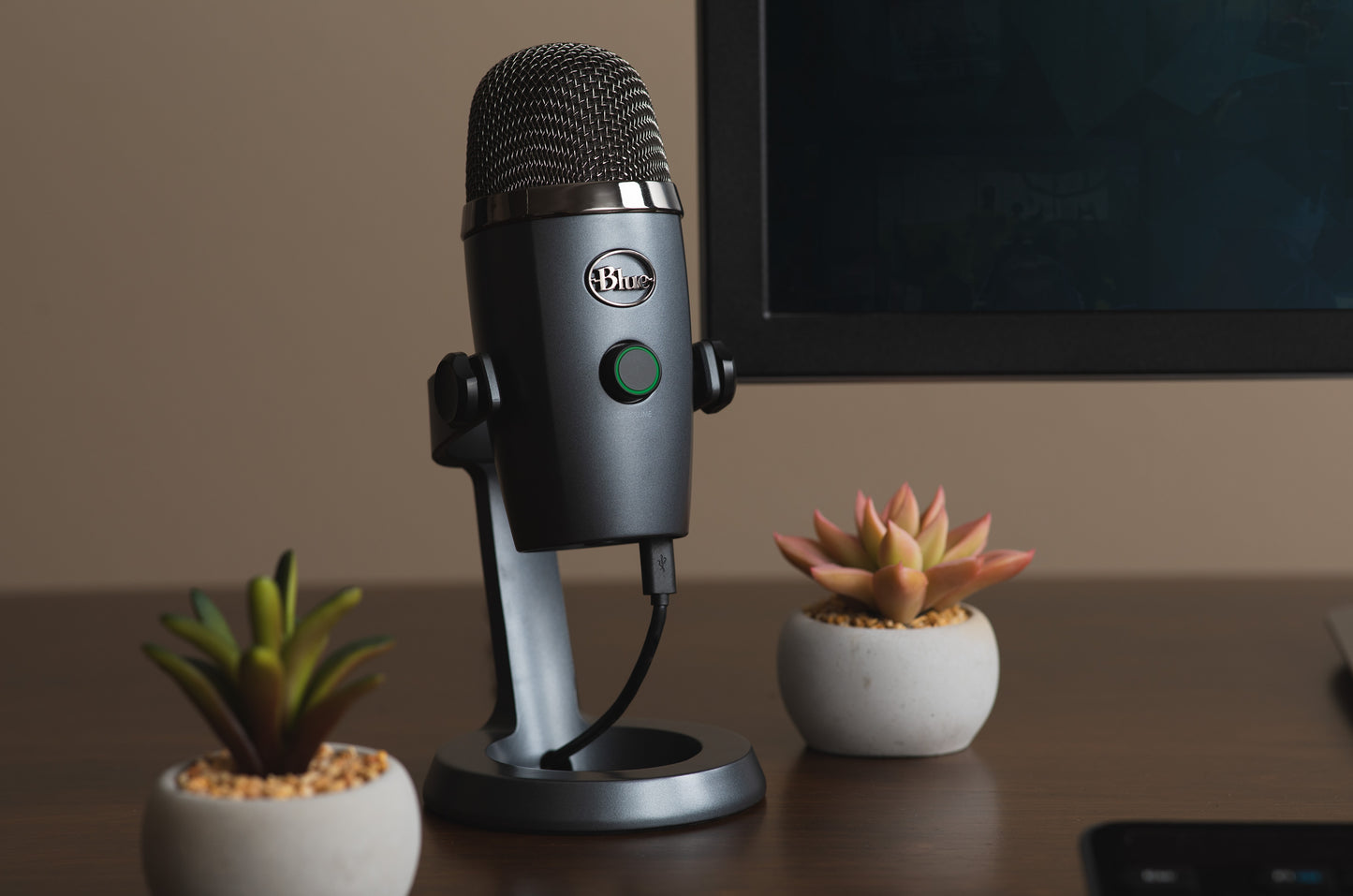Blue yeti Nano Premium Dual-Pattern USB Microphone with Blue voice-Microphones-Blue-computerspace
