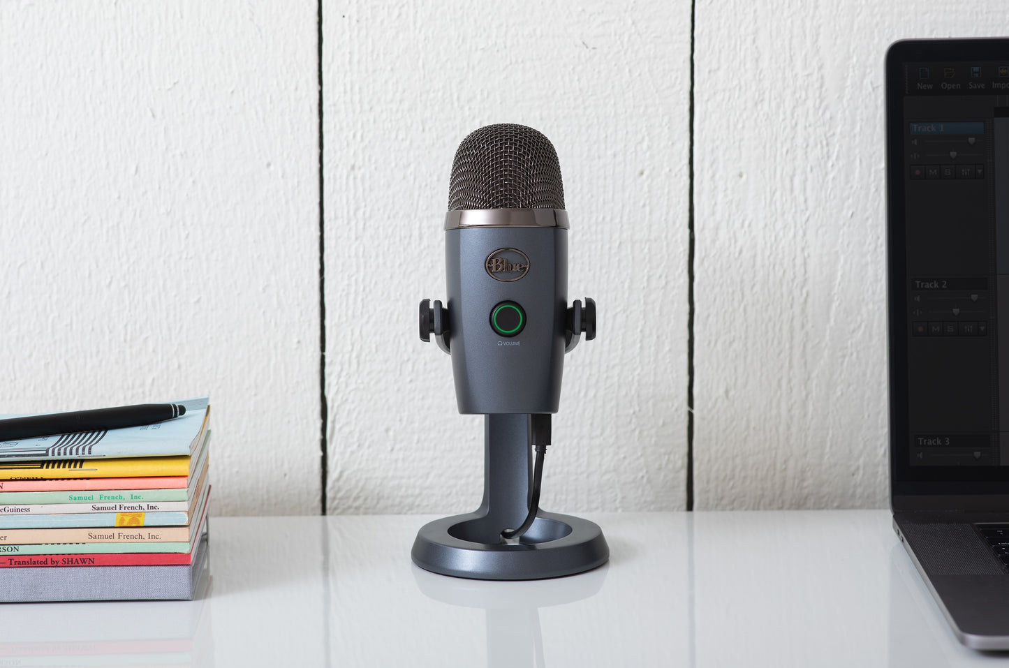 Blue yeti Nano Premium Dual-Pattern USB Microphone with Blue voice-Microphones-Blue-computerspace