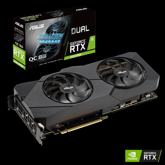 ASUS Dual GeForce® RTX 2080 SUPER™ EVO OC edition 8GB GDDR6