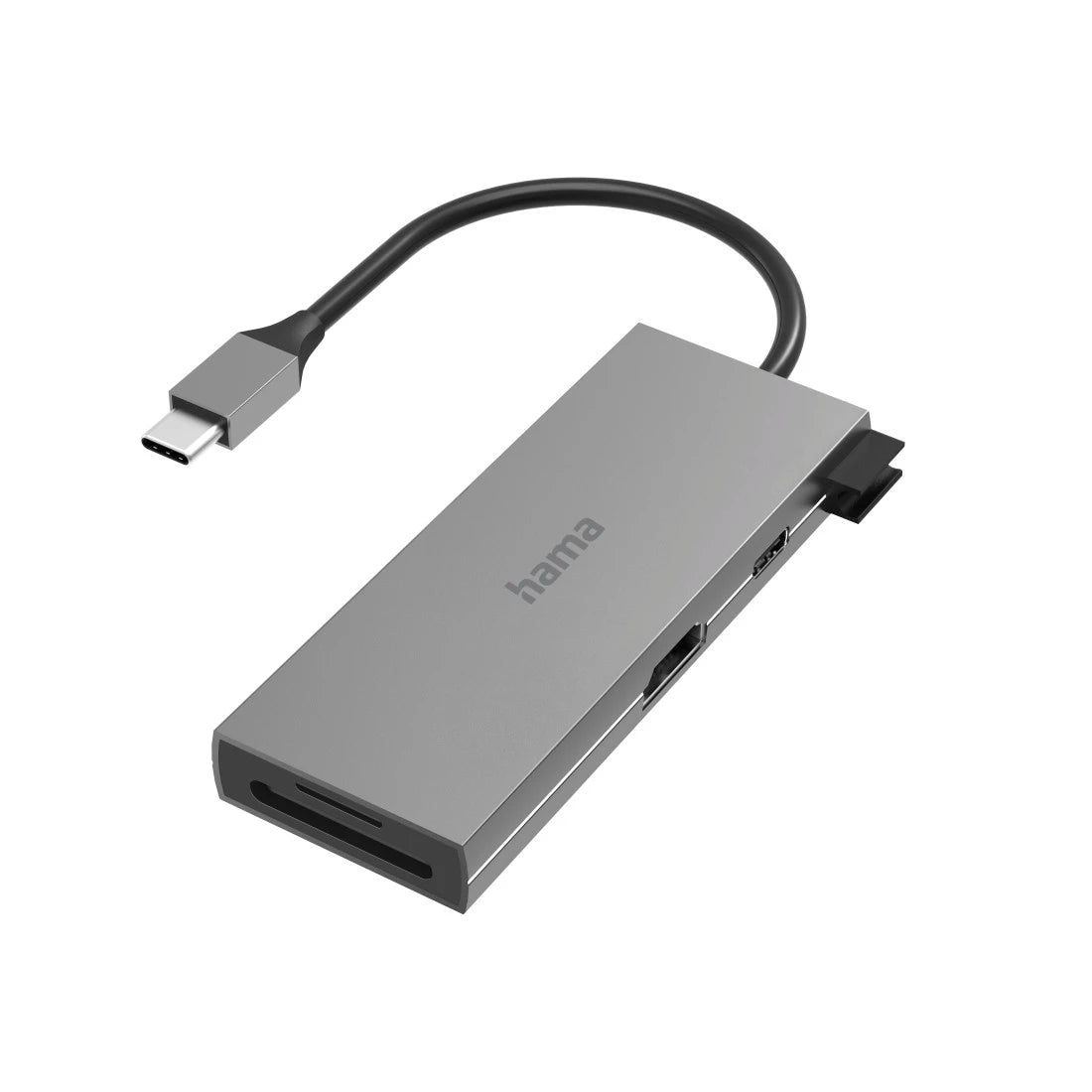 Hama USB-C Multiport Hub 6 Ports Advanced | Multiport USB Hub with HDMI, USB & PD Charging | Compatible with Laptop, MacBook & Windows PC