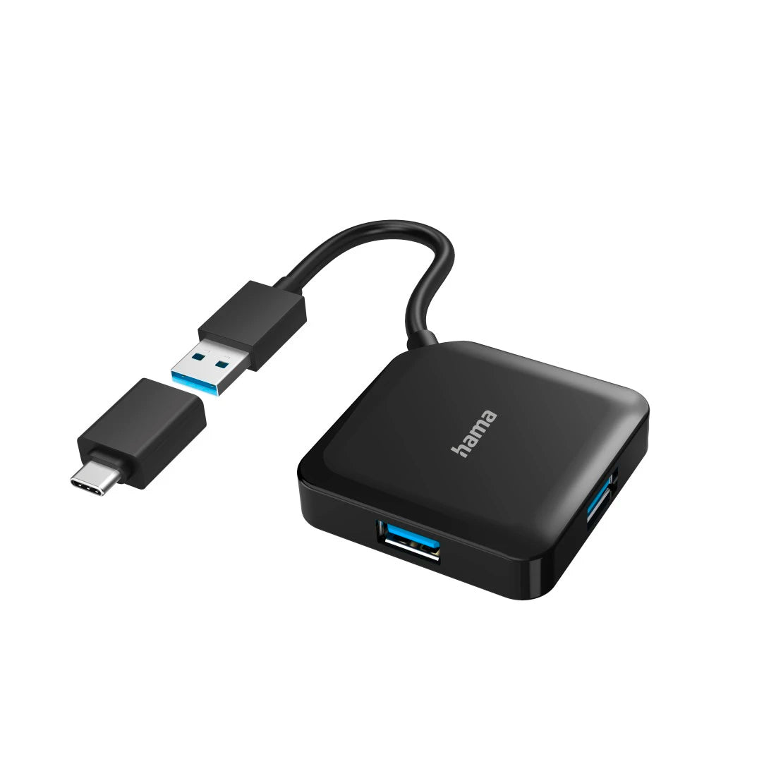 Hama USB 4 Port Hub 3.2 Gen | Multiport USB Hub with HDMI, USB & PD Charging | Compatible with Laptop, MacBook & Windows PC