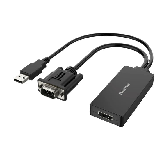 Hama VGA + USB to HDMI Adapter