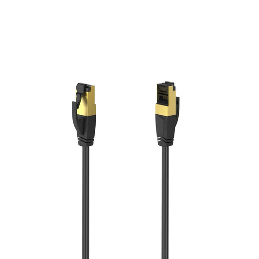 Hama CAT6A Ethernet Cable 3 Meter | 10Gbps High Speed LAN Cable | RJ45 Patch Cord | Compatible with Router, Modem & PC