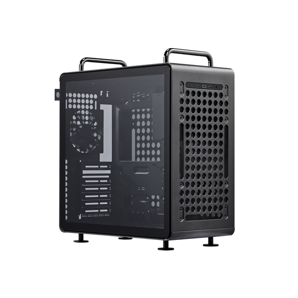 Cooler Master Qube 540 ATX Mid Tower Cabinet, Tempered Glass, Modular Layout, 360mm AIO Support