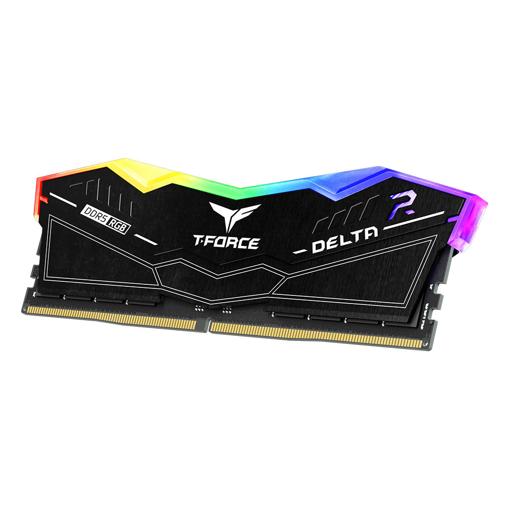 Teamgroup DDR5 Delta RGB Single 6000MHz 32GB CL38 Black FF3D532G6000HC38A01