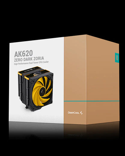 Deepcool AK620 ZERO DARK ZORIA Air Cooler-Air Cooler-Deepcool-computerspace