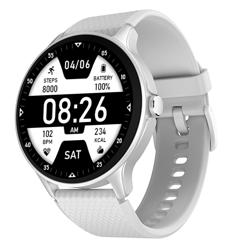 Noise NoiseFit Curve 1.38" Display, BT Calling, 550 nits Brightness, 100+ Watchfaces, Metallic Finish