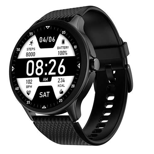 Noise NoiseFit Curve 1.38" Display, BT Calling, 550 nits Brightness, 100+ Watchfaces, Metallic Finish