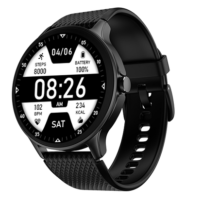 Noise NoiseFit Curve 1.38" Display, BT Calling, 550 nits Brightness, 100+ Watchfaces, Metallic Finish