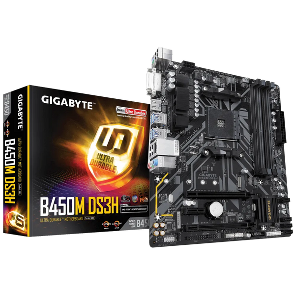 Gigabyte B450M Ds3H Motherboard
