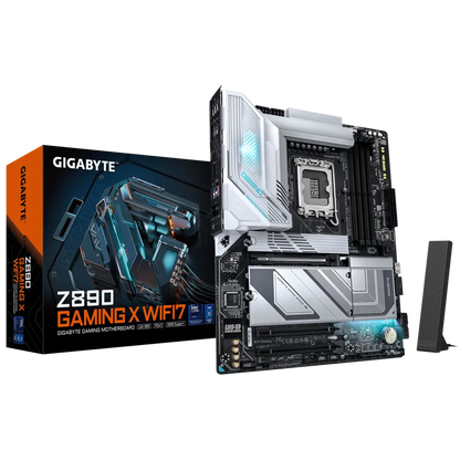 GIGABYTE Z890 GAMING X WIFI7 Motherboard | LGA 1851 DDR5 ATX | Intel Core Ultra Series 2