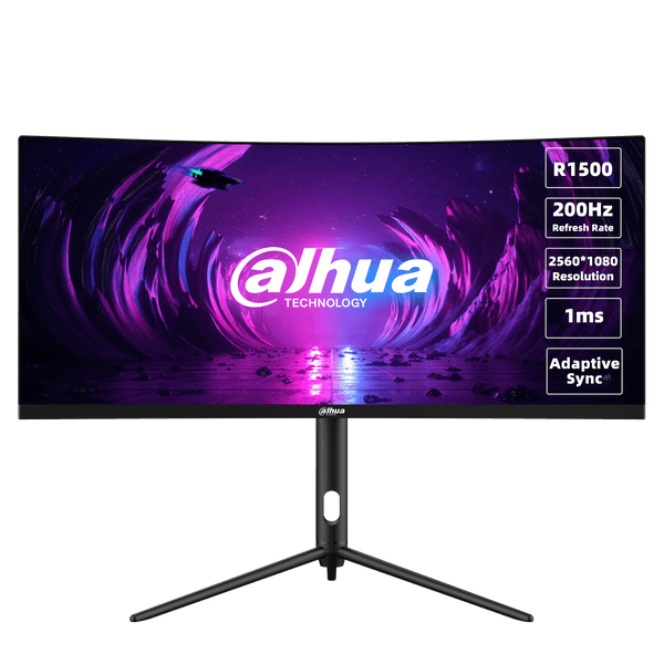 Dahua Technology LM30-E330CA computer monitor 76.2 cm (30") 2560 x 1080 pixels UltraWide Full HD LCD Black, Red