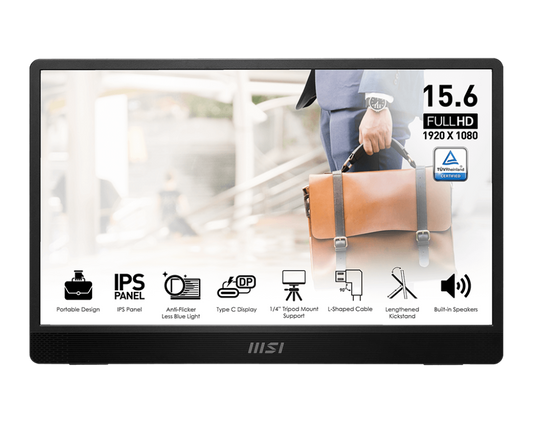 MSI PRO MP161 E2 Portable Monitor